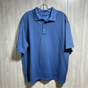 Pro Tour Performance Golf Blue Polo Size XL